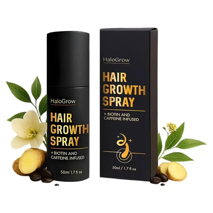 Sérum de croissance capillaire Halogrow – Spray stimulant la pousse des cheveux