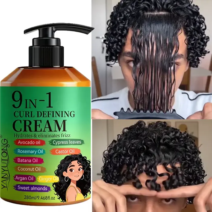 Crème coiffante pour cheveux bouclés 280 ml