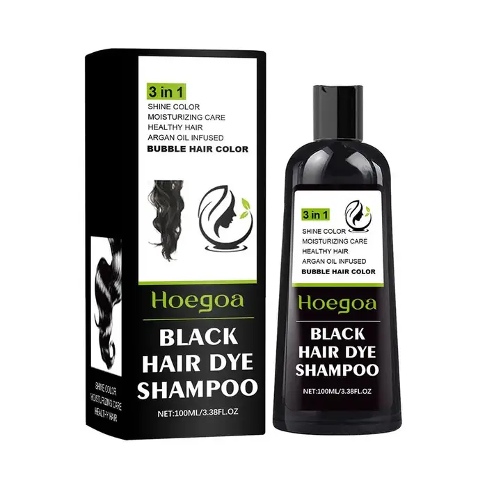 Nova Hair-Shampooing colorant instantané pour cheveux gris, soin nourrissant, coloration capillaire,