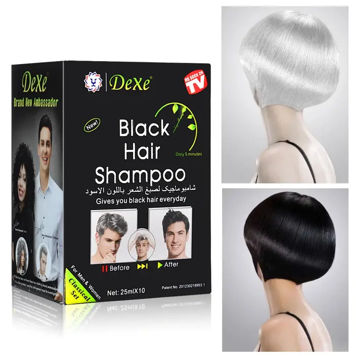 Shampooing pour Cheveux Noirs