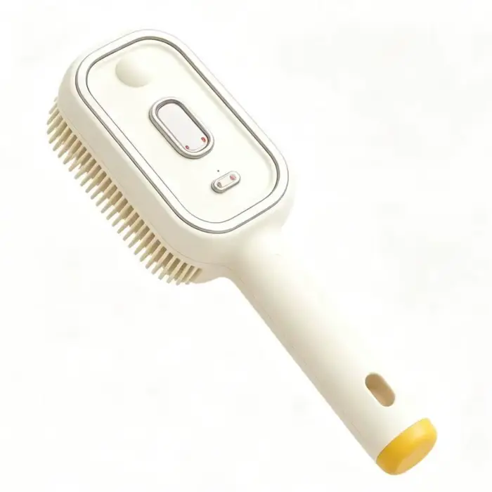 Brosse démêlante électrique 2-en-1 avec pulvérisation d'eau