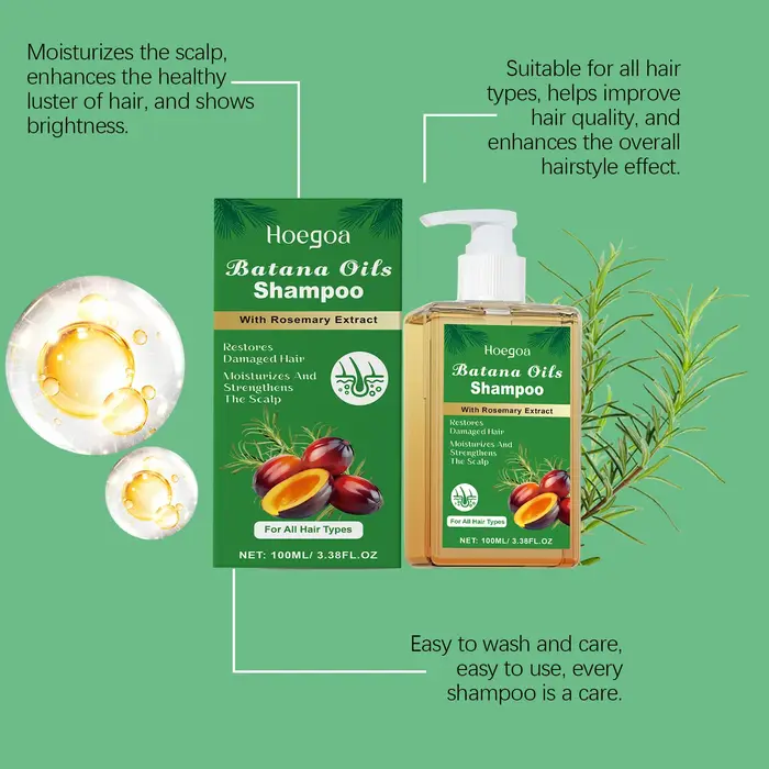 Pure Batana-Shampooing hydratant pour cheveux