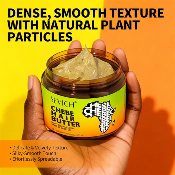Masque capillaire 100% pur et biologique africain au beurre de Chebe