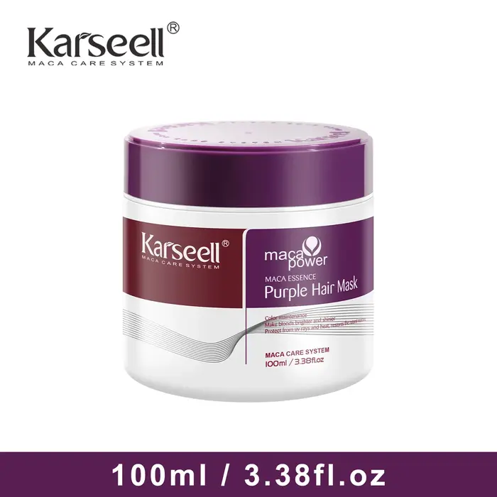 Karseell – masque capillaire violet professionnel