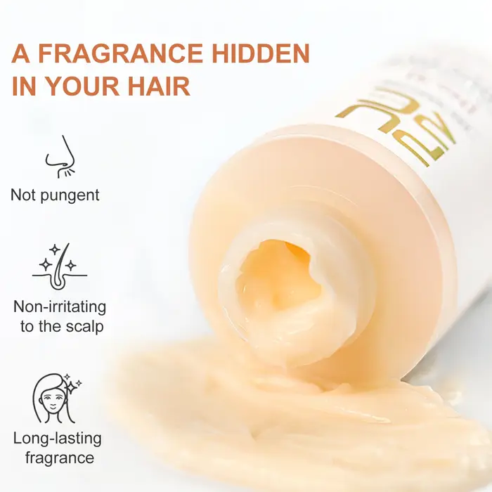 PURC masque capillaire disulfure liaison réparation frisottis sec endommagé prévenir la casse perte de cheveux lisse