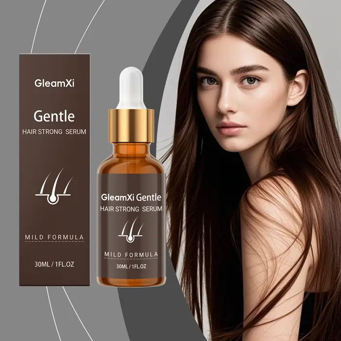 Sérum de croissance capillaire au ginseng et à l'huile de ricin : Améliore la santé du cuir chevelu,