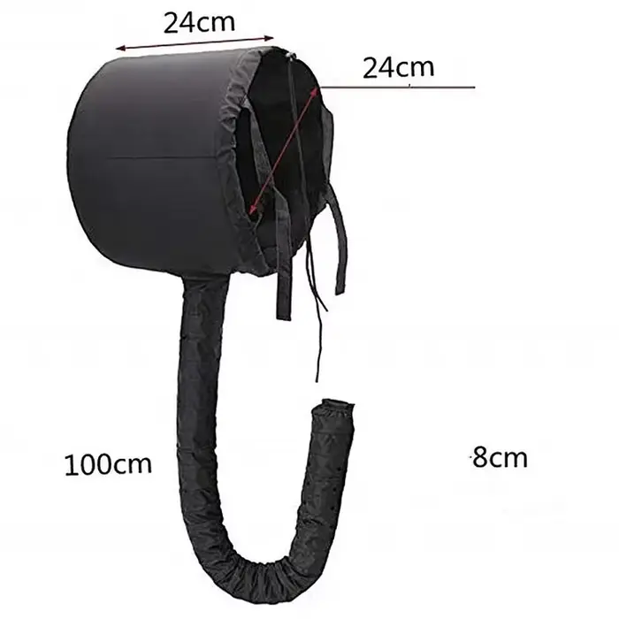 Bonnet de séchage de cheveux Portable Gorro Secador Touca Difusora vapeur séchage rapide huile cuite