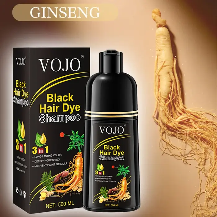 Shampoo colorant capillaire 3 en 1