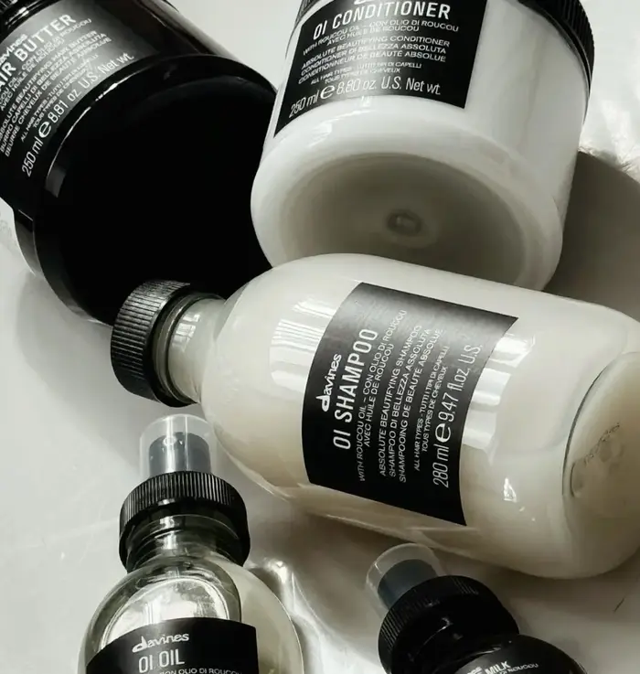 Davines OI Hair Shampoo Conditioner Series Set – Soin Capillaire Essentiel : Huile de Roucou OI Nourrissante