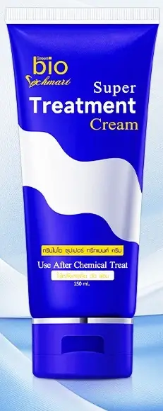 Masque capillaire vert Bio Thai Blue, répare les cheveux secs et crépus et fournit une douceur, 711 