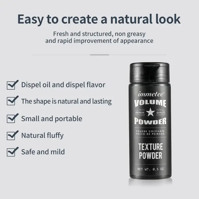 Poudre volumisante pour cheveux
