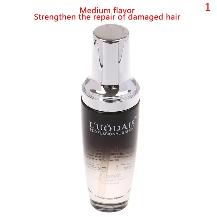 LUODAIS-Sérum réparateur pour cheveux secs et abîmés, huile d'argan, parfum plus lisse, protège la b
