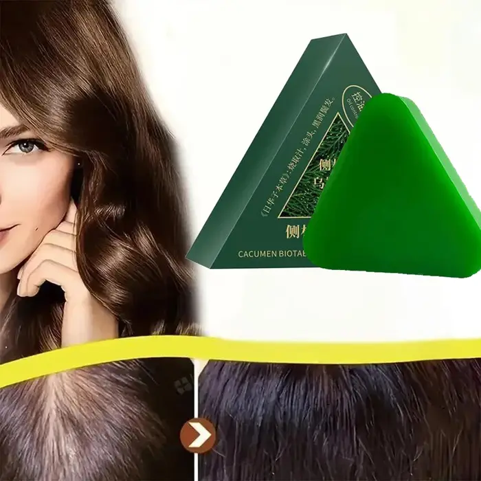 Shampoing à base de plantes naturelles