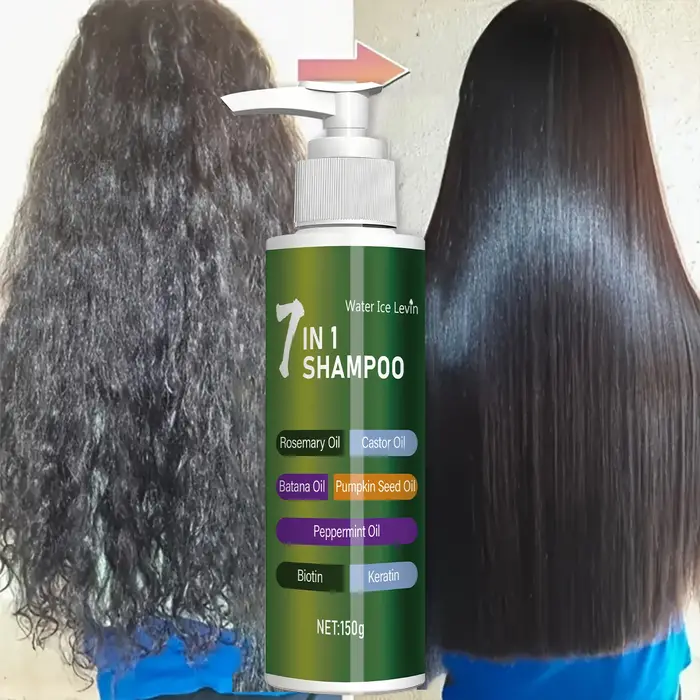 Shampooing 7-en-1, riche en romarin