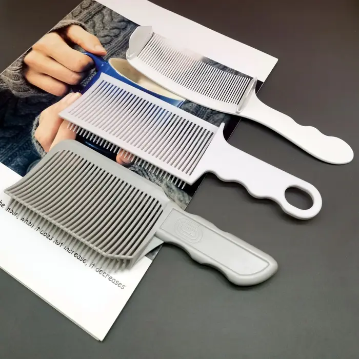 Kit de 1/3 peignes de barbier pour coupe de cheveux, peigne à dégradé pour hommes, brosse de coiffur