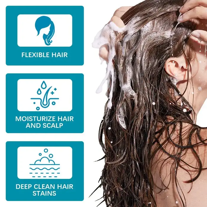 Shampoing à l'oignon et à la biotine