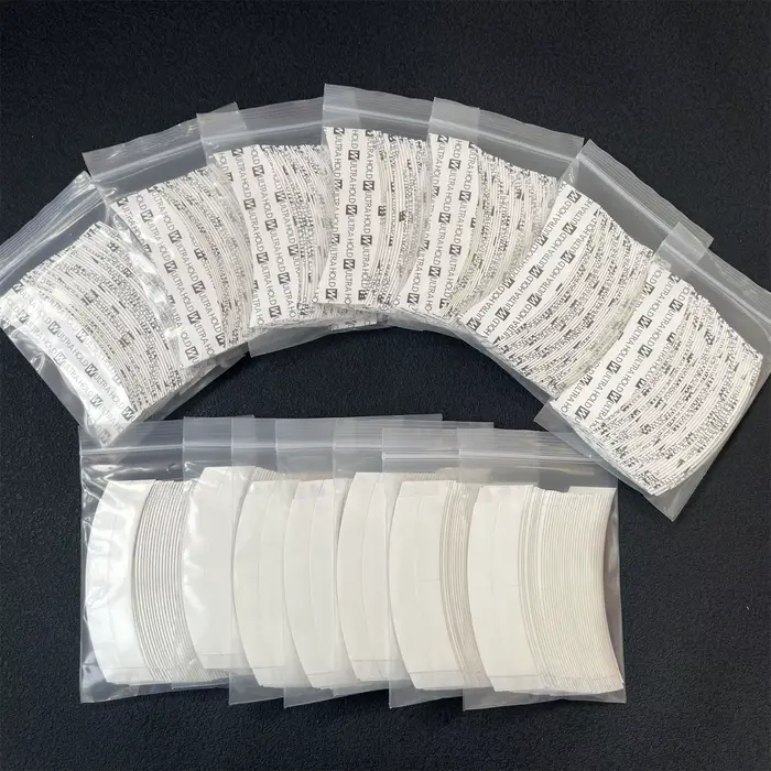 1/5/10/15 Packs de Bandes Adhésives Ultra Fortes Double Face pour Systèmes Capillaires, Super Adhési
