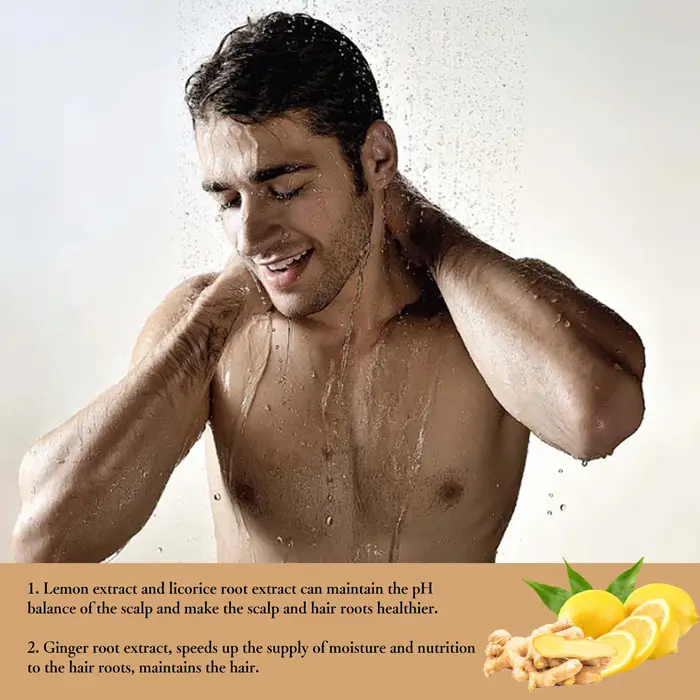 Shampoing volumisant pour le soin du cuir chevelu