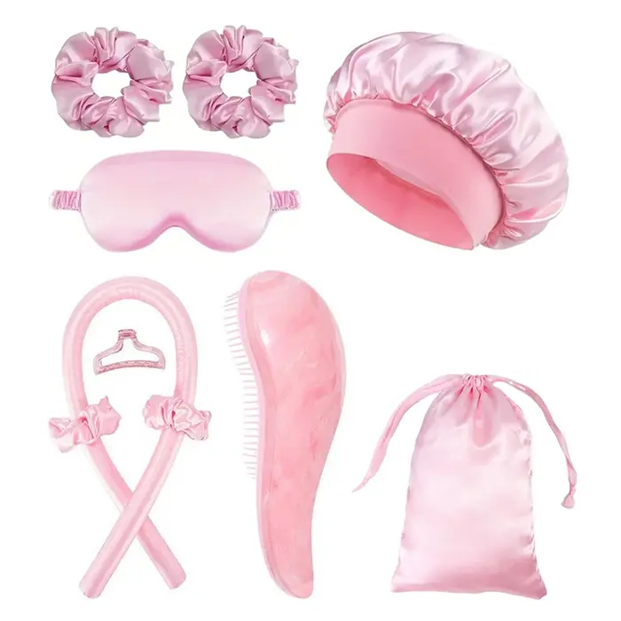 9/10/11 pièces d'ensemble d'outils de conception de coiffure de sommeil, fer à friser, patch pour le
