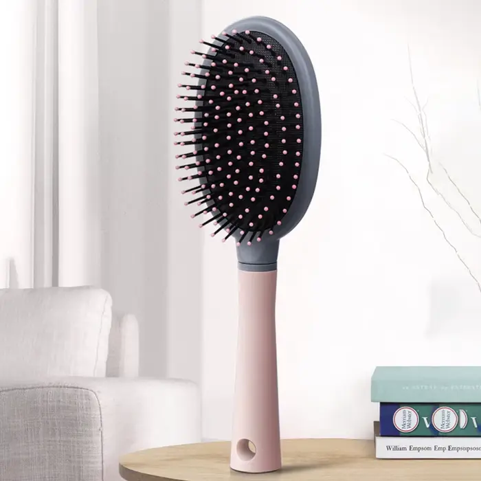 Brosse à cheveux démêlante pour cheveux ondulés/bouclés