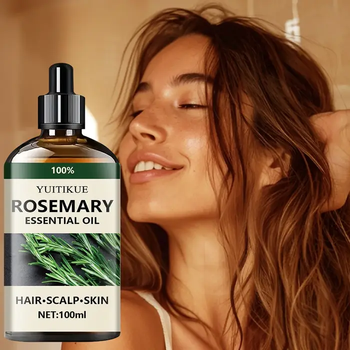 YUITIKUE Huile essentielle de romarin pour cheveux