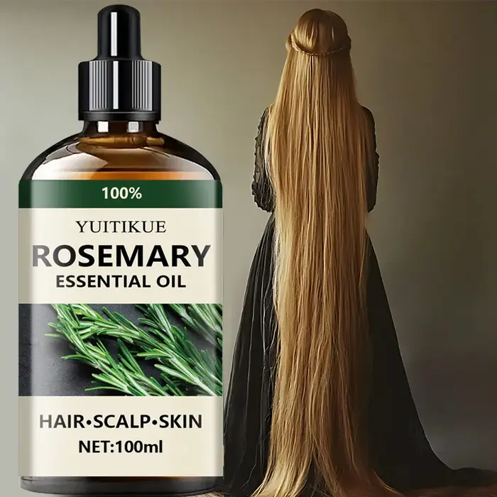 YUITIKUE Huile essentielle de romarin pour cheveux