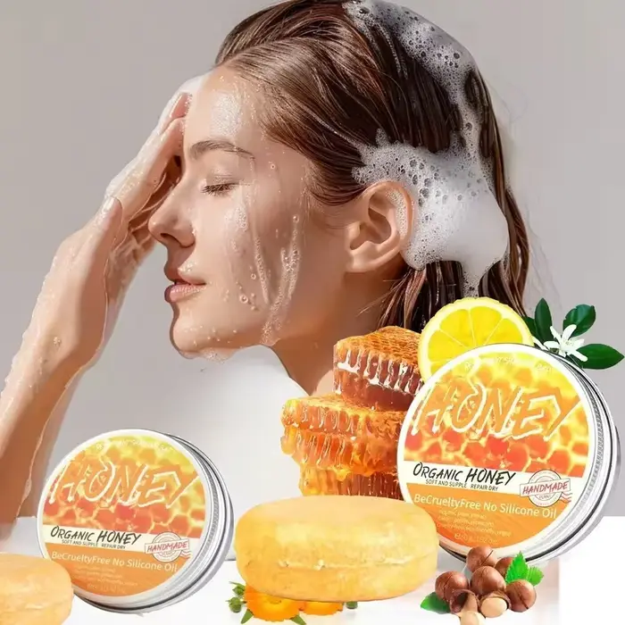 Shampoo au miel naturel