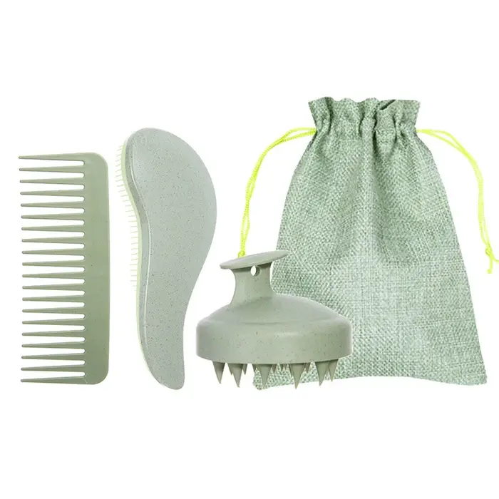 Masseur capillaire : brosse à shampoing en silicone pour la croissance, l'exfoliation et l'antipelli