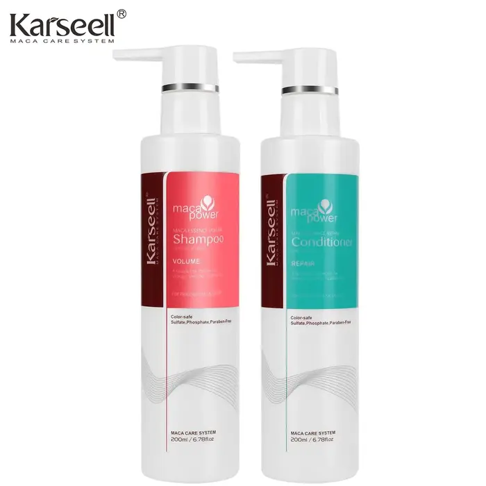 Karseell Volume Shampooing et Après-shampooing 2pcs Set, léger pour les cheveux fins, ajout du volum