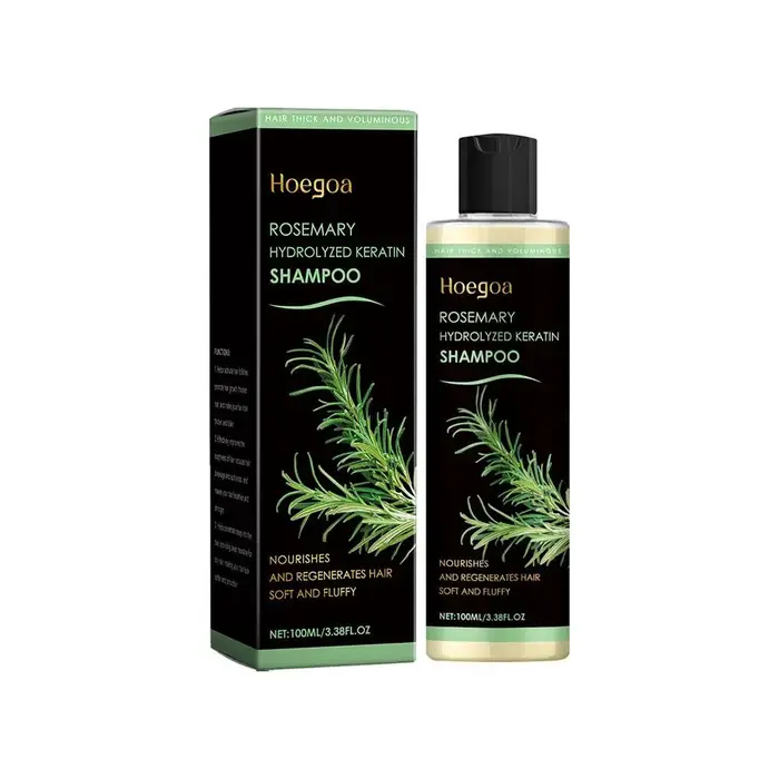 Shampooing à la kératine hydrolysée pour la croissance des cheveux, 1/2 pièces, pour épaissir, répar