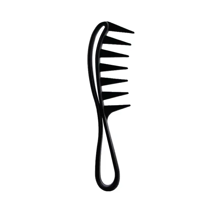 Ensemble de peignes à huile épais en plastique portable, brosse à cheveux coiffante classique, peign