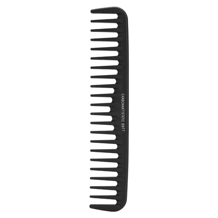 Peigne démêlant à dents larges, peigne à Texture pour bouclés, mouillés, ondulés, épais, perruques, 