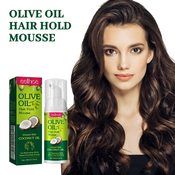 Mousse coiffante à l'huile d'olive