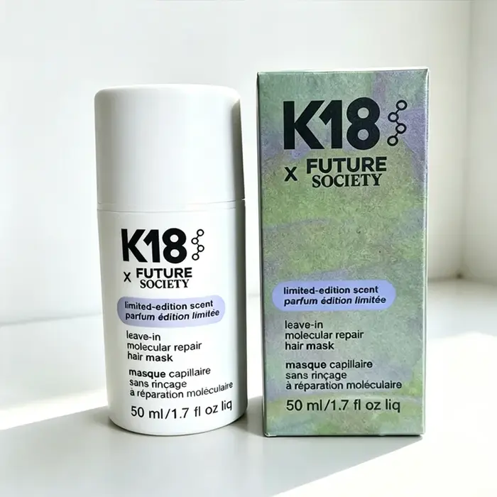 K18 Nouveau Modèle Portable 50ml Masque Capillaire Sans Rinçage Crème Nourrissante Anti-Frisottis Adoucissante Soin du Cuir Chevelu Produits de Beauté pour Cheveux