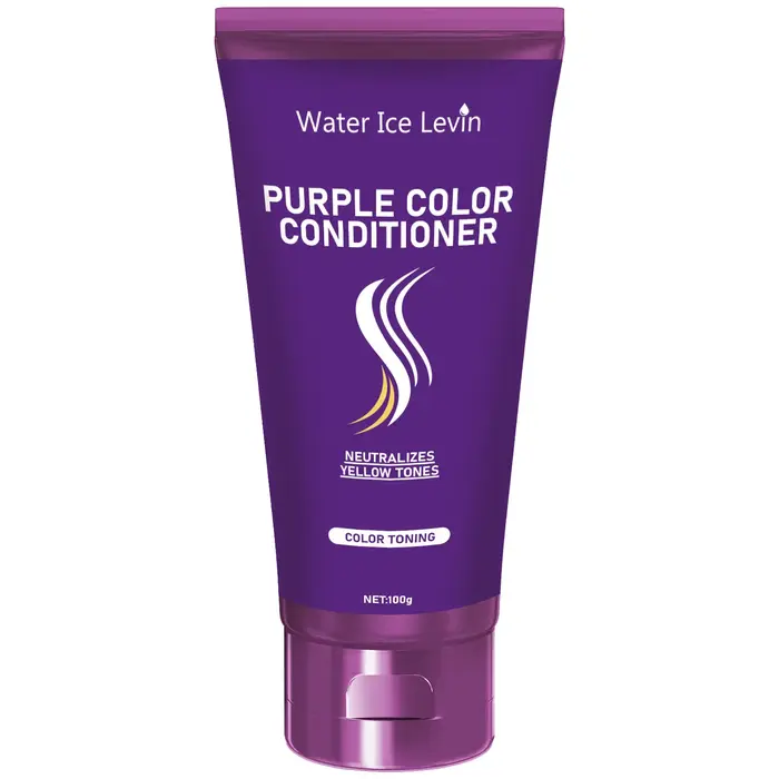Masque capillaire réparateur violet, kératine, nourrissant en profondeur, sec, crépus, endommagé, tr
