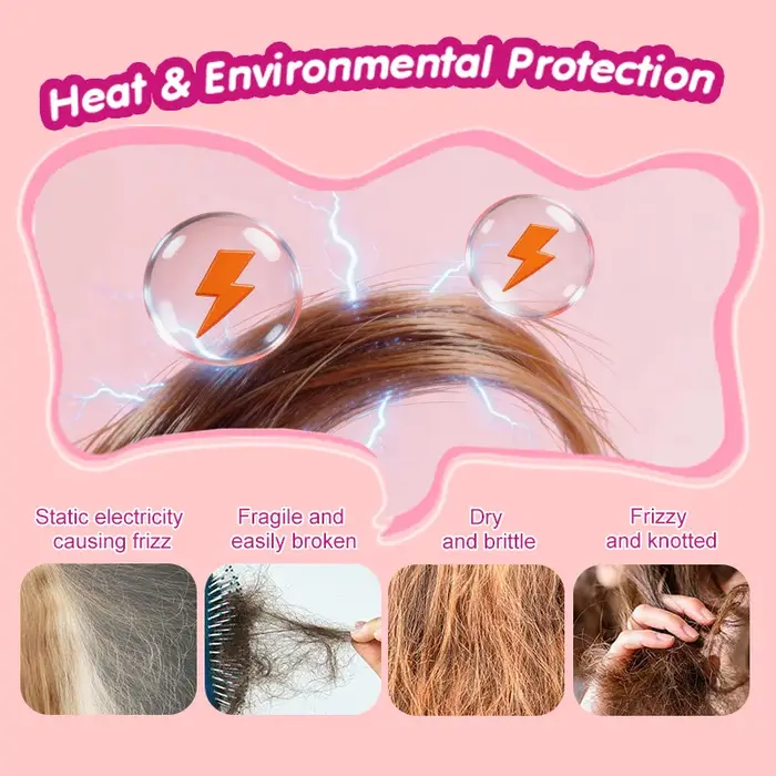 Spray démêlant pour cheveux d'enfants 100ml – Élixir revitalisant sans rinçage