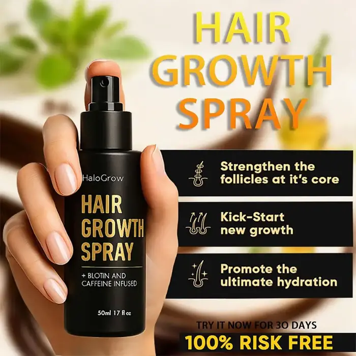 Sérum de croissance capillaire Halogrow – Spray stimulant la pousse des cheveux