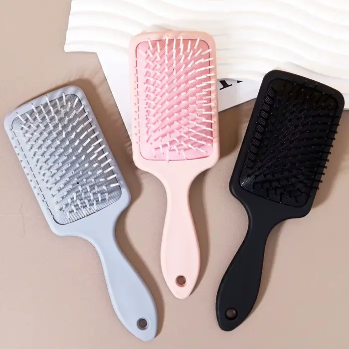 Peigne à coussin d'air de Massage, brosse à coussin d'air antistatique, peigne à coussin d'air carré