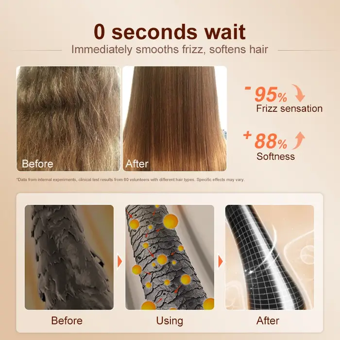 PURC – sérum magique instantané pour cheveux lisses