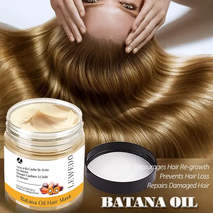 Masque capillaire à l'huile de Batana