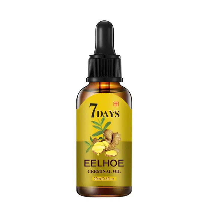 Sérum capillaire au gingembre, huile essentielle à croissance rapide, Anti-perte de cheveux, réparat