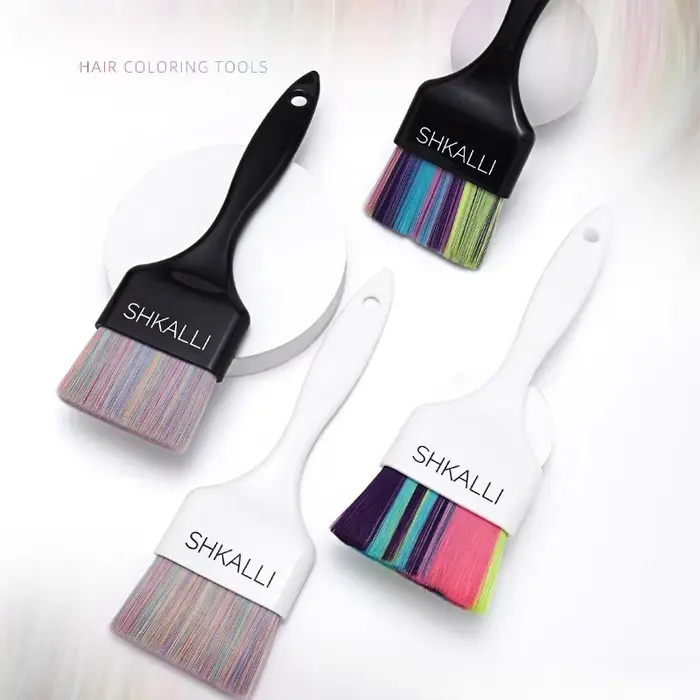 Balayage brosse professionnelle doux cheveux teinture ramasser outils Salon