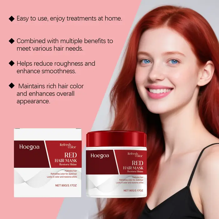 Masque capillaire colorant hydratant et réparateur en profondeur