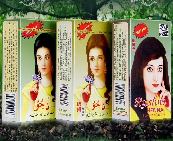 Poudre de cheveux végétale naturelle, embautemporaire pour cheveux, colorants colorés, brun, café, n