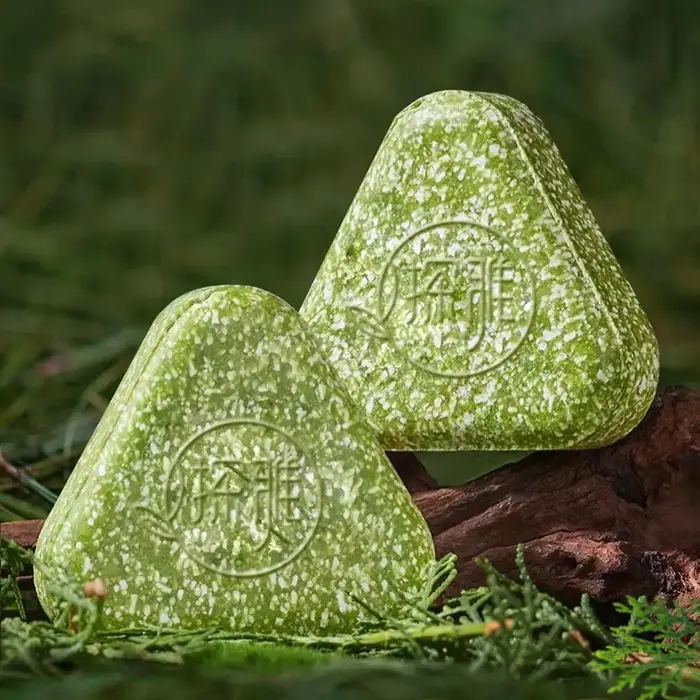 Shampoing Solide Naturel aux Feuilles de Cyprès et Herbe Usman