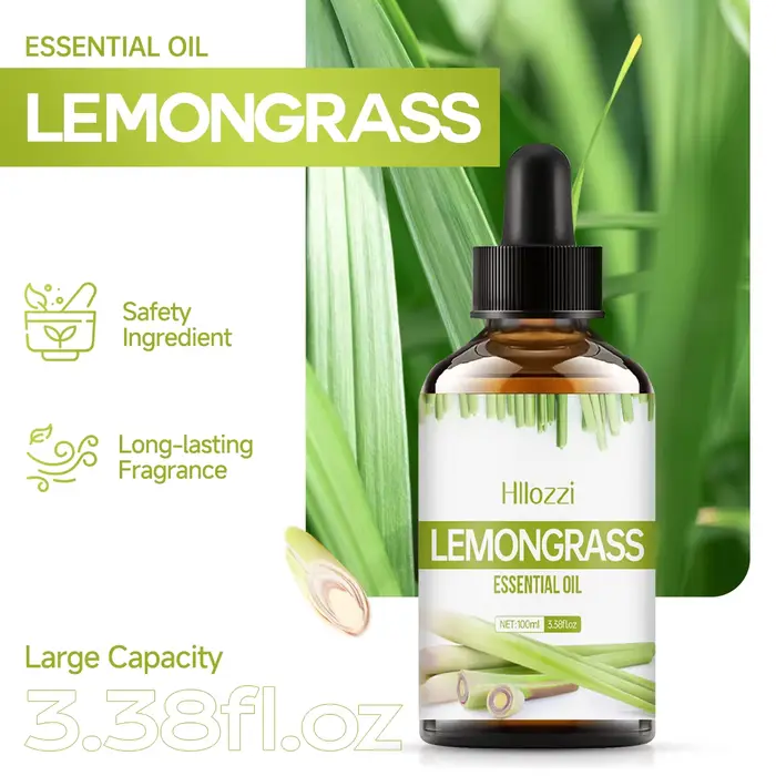 Huile essentielle de citronnelle pour les soins des cheveux et de la peau