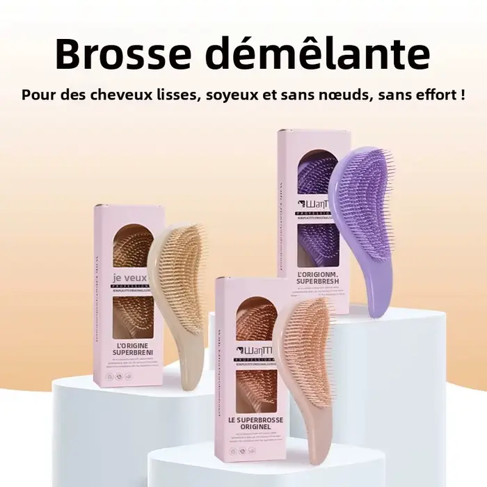 Peigne démêlant magique en boîte