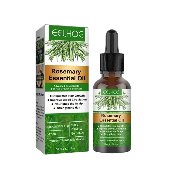 Huile essentielle de romarin pour la croissance des cheveux