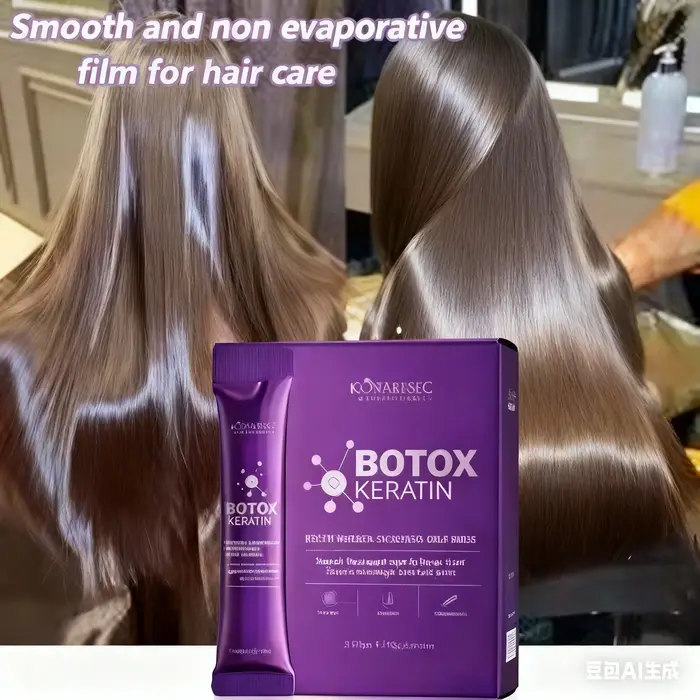 Masque capillaire à la kératine, réparation en 5 secondes des cheveux abîmés et crépus, douceur, bri