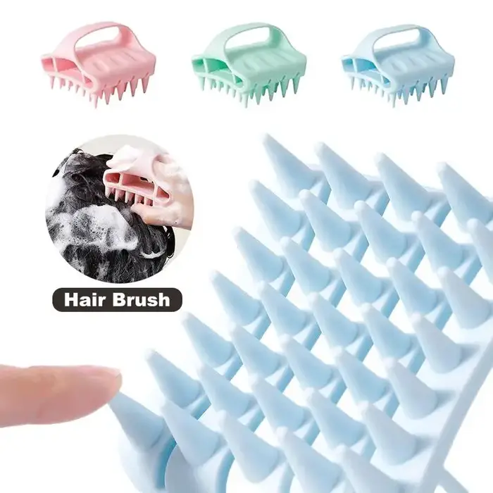 Brosse de massage du cuir chevelu